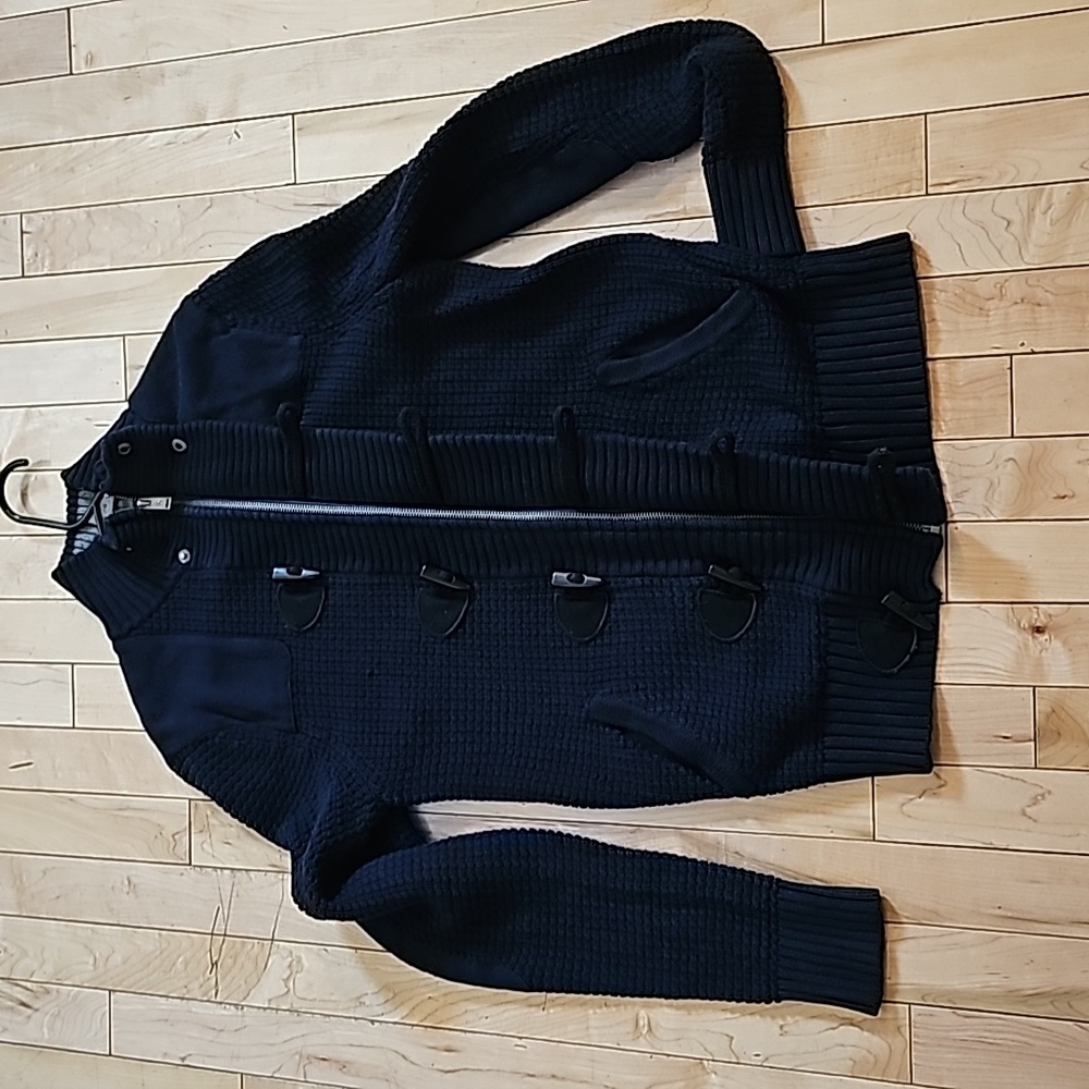 Express Knit zip up sweater